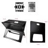 Foldable Portable Charcoal Grill – 17 x 10 in Cooking Area