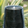 Broken Urn Polyresin Water Fountain with Light – 17 x 17 x 26 in