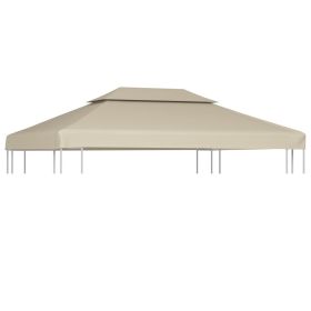 Gazebo Cover Canopy Replacement 1 oz/ft² Beige 9.8'x13.1'