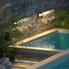 Acrylic Waterfall Indoor & Outdoor Wall Lamp – 480 lm