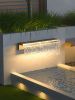 Acrylic Waterfall Indoor & Outdoor Wall Lamp – 480 lm