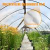 Greenhouse Polyethylene Film, Clear 6 Mil Plastic Cover – 20 x 28 ft