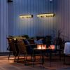 Acrylic Waterfall Indoor & Outdoor Wall Lamp – 480 lm