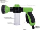 Foam Sprayer Nozzle with Soap Dispenser – Garden Water Hose Gun