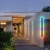 2-Pack RGBW Indoor/Outdoor Wall Lights – 16 Colors, 300+ Effects