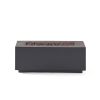 40" Rectangular 40,000 BTU MGO Propane Fire Pit in Light Gray (Tank Cover Not Included)