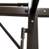 Retractable Shade Steel Pergola Gazebo – 12 x 9 Ft