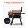 Wood Pellet Grill Smoker – 8‑in‑1 Electric Pellet BBQ, 575 sq. in Cooking Area