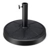 31 lb Round Outdoor Umbrella Base – 18 in