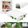 White Plant Covers for Freeze Protection – 10 x 30 ft, 50 GSM PP Frost Cloth