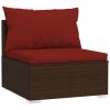Brown Garden Lounge Set