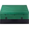 VEOVR Outdoor Storage Box with Galvanized Frame & Waterproof PE Tarpaulin – 150 Gallon