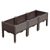 SOGA 120 cm Deep Raised Garden Bed with Legs – Outdoor Planter Box