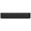 Large Oval Garden Raised Bed – Anthracite Powder‑Coated Steel