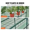 Walk‑In Greenhouse with Shelves & Zipper Door – 4.6 x 4.6 x 6.6 ft