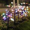 Color-Changing Solar Flower Garden Stake Light