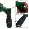 H2O WORKS Garden Hose Nozzle – Thumb Control Heavy Duty Metal High‑Pressure Sprayer