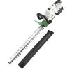 20 in Cordless Hedge Trimmer – 21V Electric Bush and Shrub Trimmer with Dual-Action Blade, Safety Lock, and Adjustable Handle