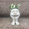 Resin Planter Statue Vase – Garden Entry Décor