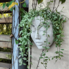 Women Face Statue Flower Pot – 4.7" x 7.3" x 3.4"