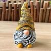 Garden Rainbow Gnome Resin Statue – Colorful Faceless Figure