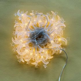 Moon and Mini Star Fairy String Lights – 1 Roll (quantity: 40 LEDs)