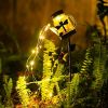 Solar Garden Light – Butterfly Watering Can with Fairy String
