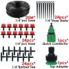 Automatic Micro Drip Irrigation Kit with Hose & Adjustable Drippers
