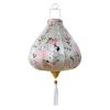 12" Satin Outdoor Lantern – Charming Glow Décor