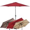 Tilt Adjustment Patio Umbrella with Crank – 10 ft