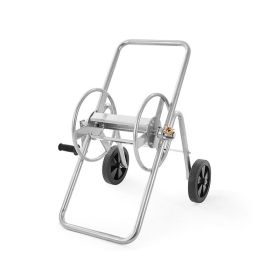 Outdoor Planting for Garden Yard Lawn Hose Reel Cart (Type: 5/8'' & 175 Ft, Color: As Pic Show)