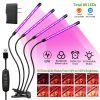 iMounTEK 80W LED Grow Light with 4 Goosenecks – 10 Dimmable Levels