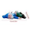 Drunken Garden Gnome Resin Statue – 5.91" Funny Weatherproof Gnome (Variants)