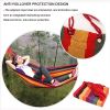 Outdoor Garden Camping Hammock with Tree Straps – 450 lb Portable Travel Hammock