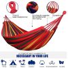 Outdoor Garden Camping Hammock with Tree Straps – 450 lb Portable Travel Hammock
