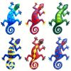 Metal Gecko Wall Art Décor