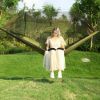 600 lb‑Load Parachute Nylon Hammock with Mosquito Net