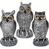 Owl Decoy Bird‑Deterrent Statue
