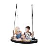 Detachable Spider Web Tree Swing – Outdoor Hanging Platform Swing Seat