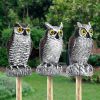Owl Decoy Bird‑Deterrent Statue