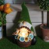 Gnome Night Solar Light – Flower Decor Fairy Gnome Garden Desk Solar Lamp