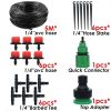 Automatic Micro Drip Irrigation Kit with Hose & Adjustable Drippers