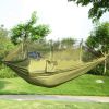 600 lb‑Load Parachute Nylon Hammock with Mosquito Net