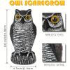 Owl Decoy Bird‑Deterrent Statue