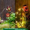 Solar Garden Light – Butterfly Watering Can with Fairy String