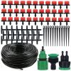 Automatic Micro Drip Irrigation Kit with Hose & Adjustable Drippers