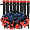 30–200 Drip Irrigation System – 4/7" Hose with Rotating 8‑Hole Sprinkler