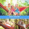 Outdoor Garden Camping Hammock with Tree Straps – 450 lb Portable Travel Hammock
