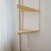 Boho Triangle Wall Shelves – Plant Hanger and Décor