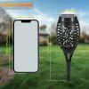 4/8/12‑Pack Solar Torch Lights – 12 LED Flickering Flames